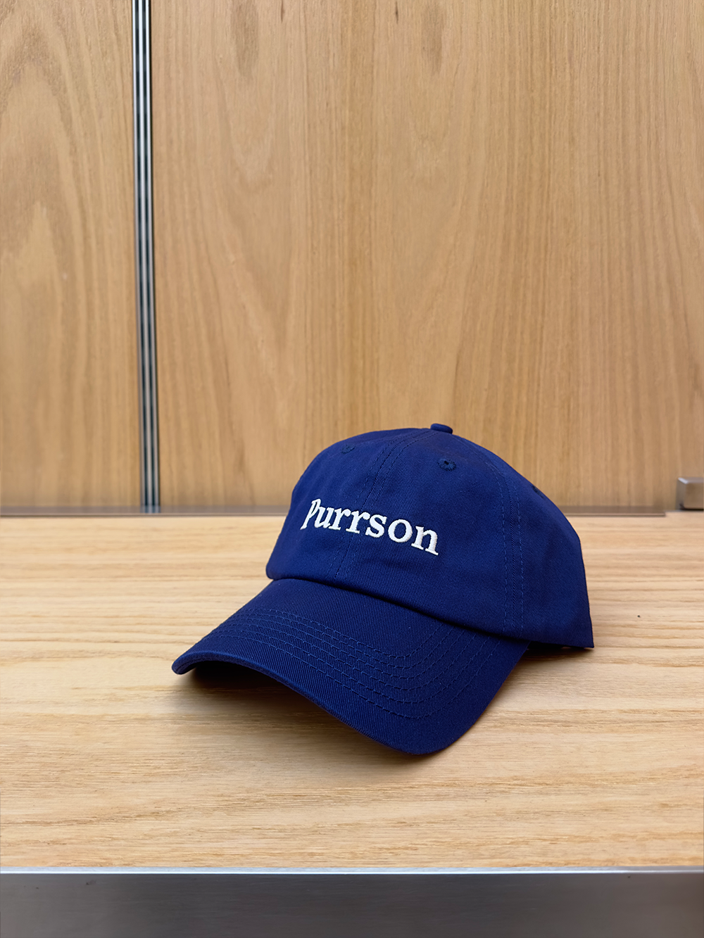 Purrson Embroidered Cap