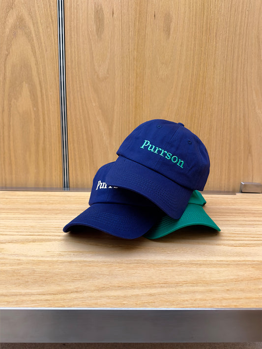 Purrson Embroidered Cap